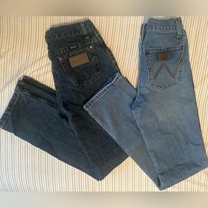 Wrangler Retro Slim Straight Jeans - Blue